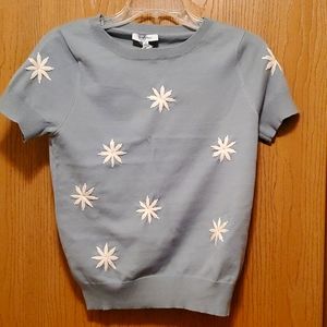 Polagram short sleeved sweater NWT sea green small